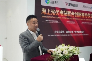 沃莱新材料、上海市机电设计研究院与阿雷蒙签署海上光伏战略协议