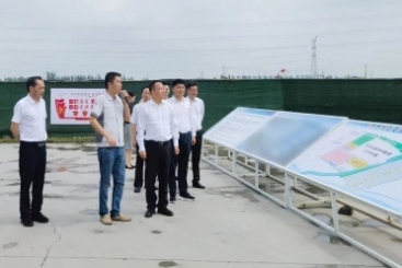 淮安市委副书记、代市长顾坤到巨石淮安公司调研